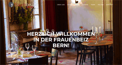 Desktop Screenshot of frauenbeiz-bern.ch